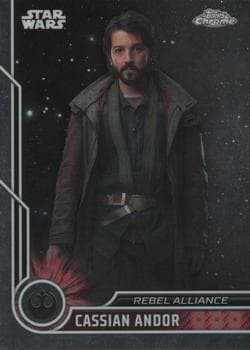Diego Luna as Cassian Andor #1 — 2023 Topps Chrome Star Wars