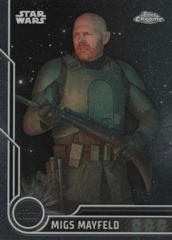 Bill Burr as Migs Mayfeld #100 — 2023 Topps Chrome Star Wars