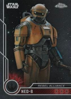 Dustin Ceithamer as NED-B #18 — 2023 Topps Chrome Star Wars