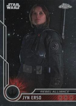 Felicity Jones as Jyn Erso #19 — 2023 Topps Chrome Star Wars