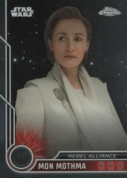 Genevieve O'Reilly as Mon Mothma #2 — 2023 Topps Chrome Star Wars