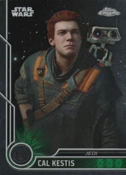 Cameron Monaghan as Cal Kestis #25 — 2023 Topps Chrome Star Wars