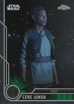 Debra Wilson as Cere Junda #28 — 2023 Topps Chrome Star Wars