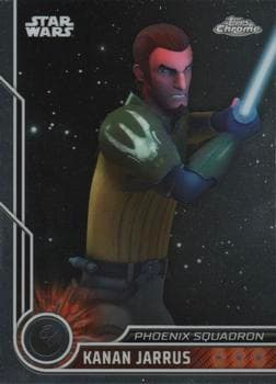 Freddie Prinze, Jr. as Kanan Jarrus #30 — 2023 Topps Chrome Star Wars