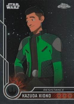 Christopher Sean as Kazuda Xiono #36 — 2023 Topps Chrome Star Wars