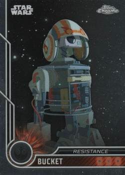 Justin Ridge as Bucket #42 — 2023 Topps Chrome Star Wars