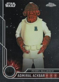 Tim Rose as Admiral Ackbar #47 — 2023 Topps Chrome Star Wars