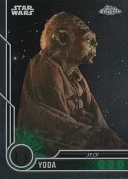 Deep Roy as Yoda #51 — 2023 Topps Chrome Star Wars