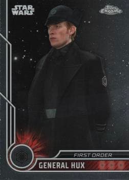 Domhnall Gleeson as General Hux #53 — 2023 Topps Chrome Star Wars