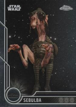 Lewis Macleod as Sebulba #62 — 2023 Topps Chrome Star Wars