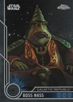 Brian Blessed as Boss Nass #64 — 2023 Topps Chrome Star Wars