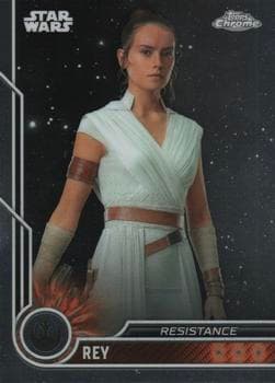 Daisy Ridley as Rey #69 — 2023 Topps Chrome Star Wars