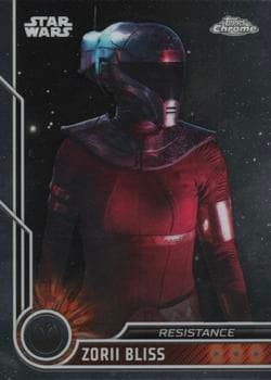 Keri Russell as Zorii Bliss #73 — 2023 Topps Chrome Star Wars