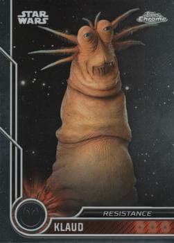 Nick Kellington as Klaud #75 — 2023 Topps Chrome Star Wars
