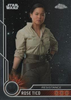 Kelly Marie Tran as Rose Tico #76 — 2023 Topps Chrome Star Wars