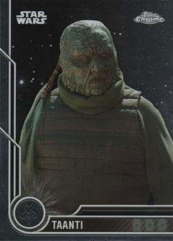 W. Early Brown as Taanti #93 — 2023 Topps Chrome Star Wars