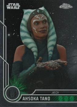 Rosario Dawson as Ahsoka Tano #96 — 2023 Topps Chrome Star Wars