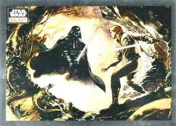 Showdown on Dagobah #17 — 2023 Topps Chrome Star Wars Galaxy