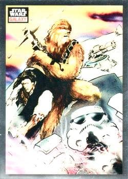 Embattled Han & Chewie #21 — 2023 Topps Chrome Star Wars Galaxy