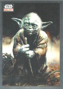 Old Master Yoda #41 — 2023 Topps Chrome Star Wars Galaxy