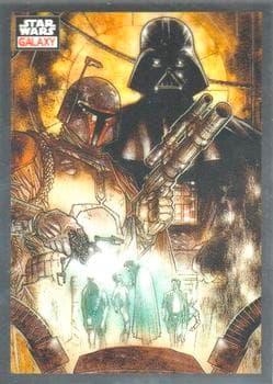 Diabolic Duo #42 — 2023 Topps Chrome Star Wars Galaxy