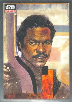 Lando Calrissian #43 — 2023 Topps Chrome Star Wars Galaxy