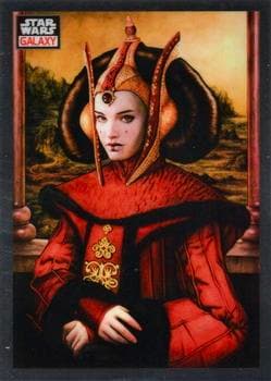 A Queen in Portrait #50 — 2023 Topps Chrome Star Wars Galaxy