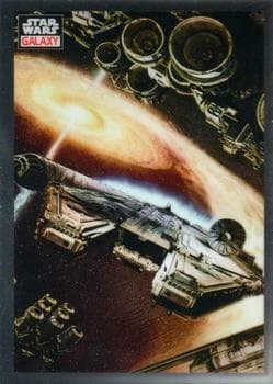 Flight of the Millennium Falcon #54 — 2023 Topps Chrome Star Wars Galaxy