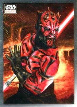 Maul's Rage #56 — 2023 Topps Chrome Star Wars Galaxy