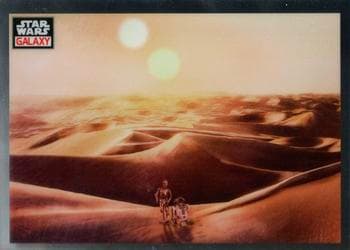 Tatooine Sunset #91 — 2023 Topps Chrome Star Wars Galaxy