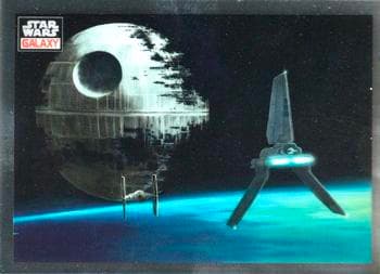 Vader's Shuttle #96 — 2023 Topps Chrome Star Wars Galaxy