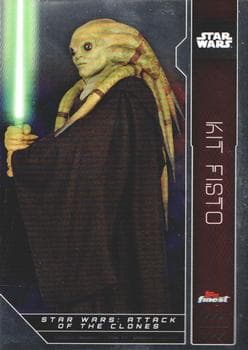 Kit Fisto #FN-18 — 2023 Topps Finest Star Wars