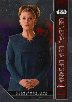 General Leia Organa #FN-31 — 2023 Topps Finest Star Wars
