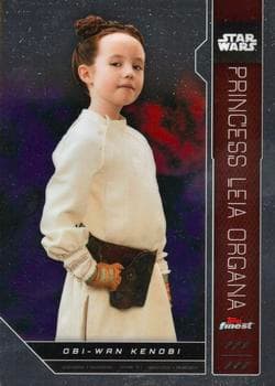 Princess Leia Organa #FN-47 — 2023 Topps Finest Star Wars