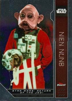Nien Nunb #FN-58 — 2023 Topps Finest Star Wars