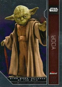 Yoda #FN-62 — 2023 Topps Finest Star Wars