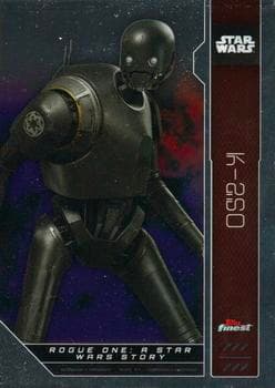 K-2SO #FN-76 — 2023 Topps Finest Star Wars