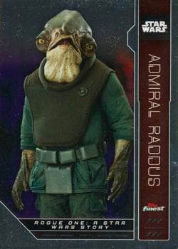 Admiral Raddus #FN-78 — 2023 Topps Finest Star Wars
