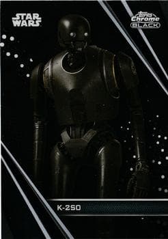 K-2SO #61 — 2023 Topps Star Wars Chrome Black