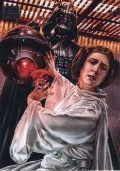 Darth Vader and Princess Leia #2 — 2024 Topps Chrome Star Wars Galaxy