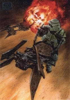 Biker Scout Down #38 — 2024 Topps Chrome Star Wars Galaxy