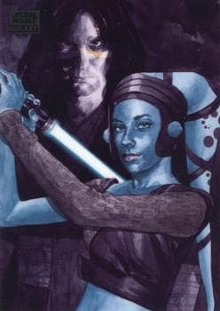 Against the Dark Side #55 — 2024 Topps Chrome Star Wars Galaxy