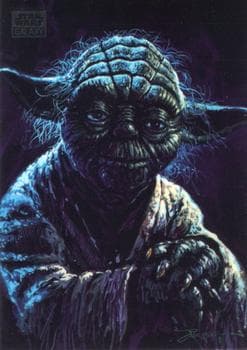 Yoda #92 — 2024 Topps Chrome Star Wars Galaxy