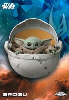 Grogu #56 — 2025 Topps Chrome Sapphire Star Wars