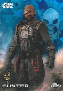 Gunter #57 — 2025 Topps Chrome Sapphire Star Wars
