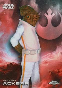 Admiral Ackbar #1 — 2025 Topps Chrome Star Wars