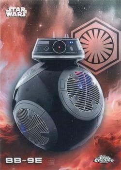 BB-9E #105 — 2025 Topps Chrome Star Wars
