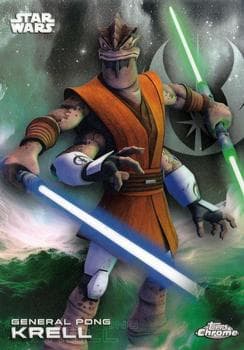 General Pong Krell #119 — 2025 Topps Chrome Star Wars