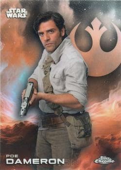 Poe Dameron #145 — 2025 Topps Chrome Star Wars