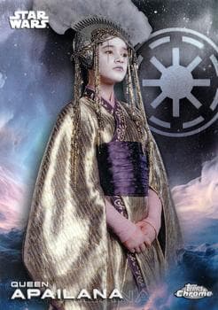 Queen Apailana #151 — 2025 Topps Chrome Star Wars